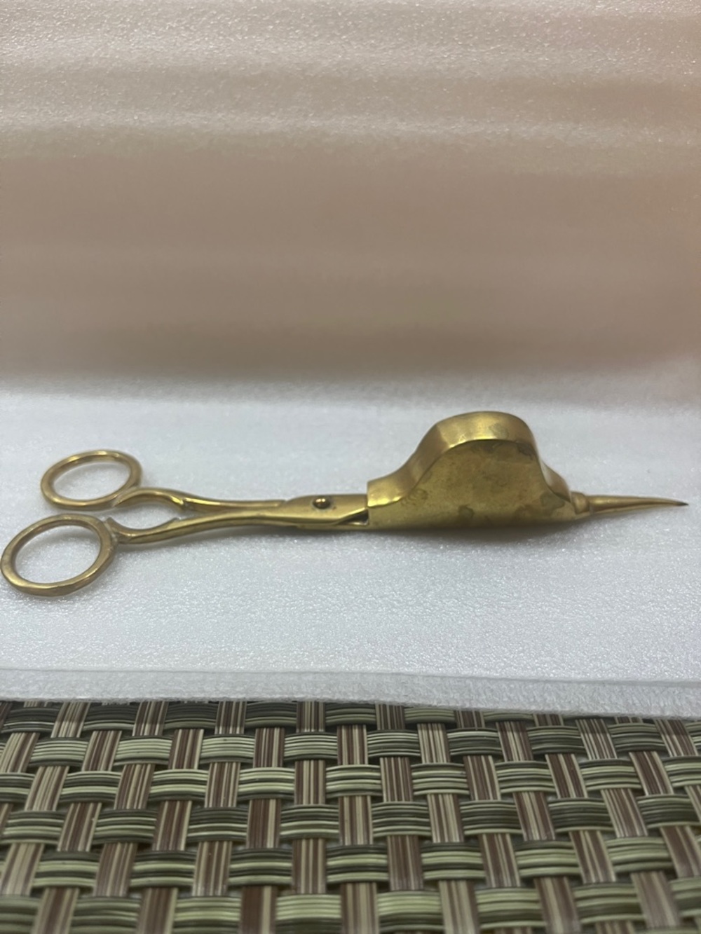 Brass Candle Snuffer Scissors